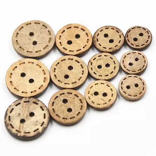 Coconut Shell Button